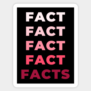 Facts Sticker